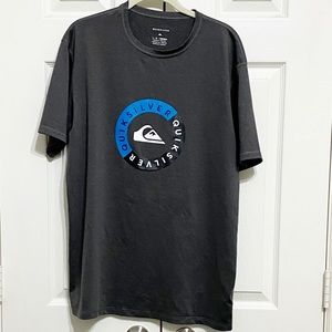 Quicksilver Mens Gray Tee